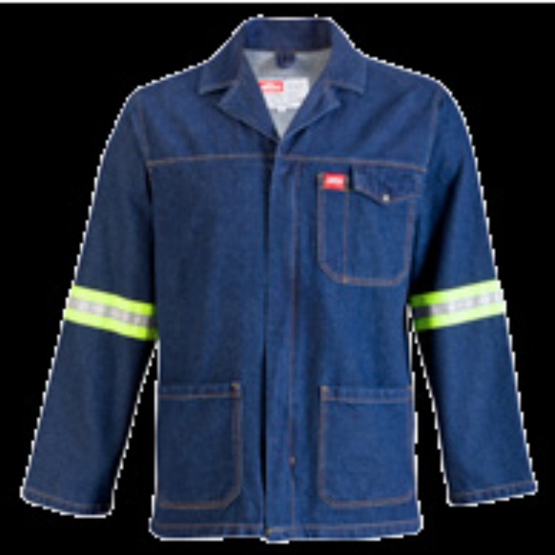 Denim Jacket With Reflective Style 204